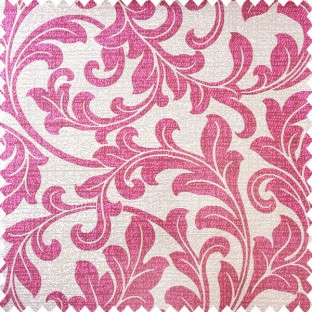 Pink and beige color beautiful traditional designs texture finished background swirls bold finished pattern polyester main curtain